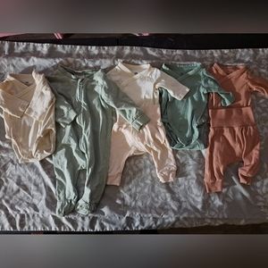 7 Pack H&M Baby Clothes